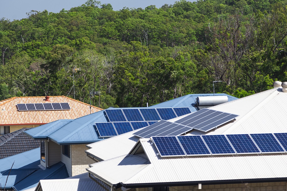 Australian properties have a variety of different roof types