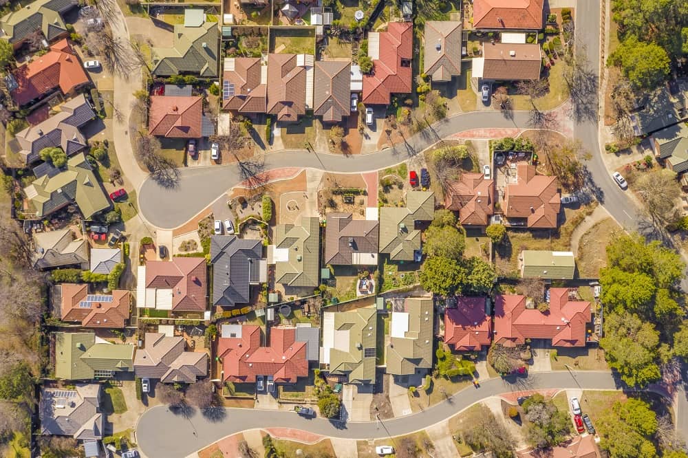 Various houses in a Perth suburb