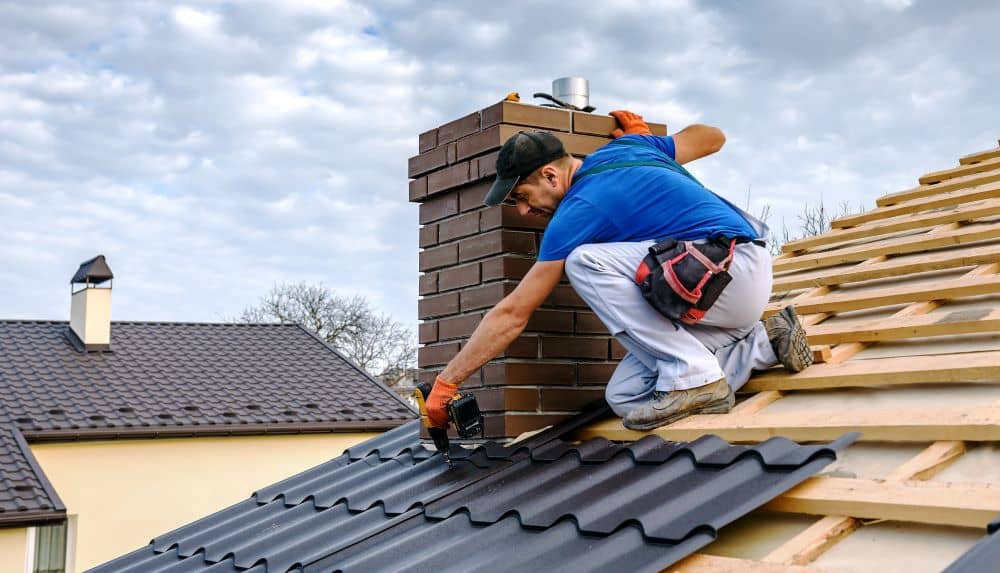 Perth Roofing & Gutters can install roofing with chimneys.